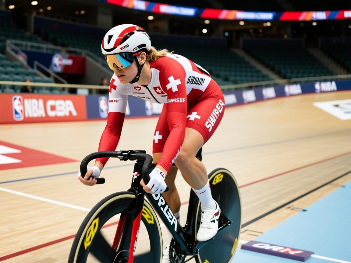 瑞士女子自行车选手实力抢镜 第4张