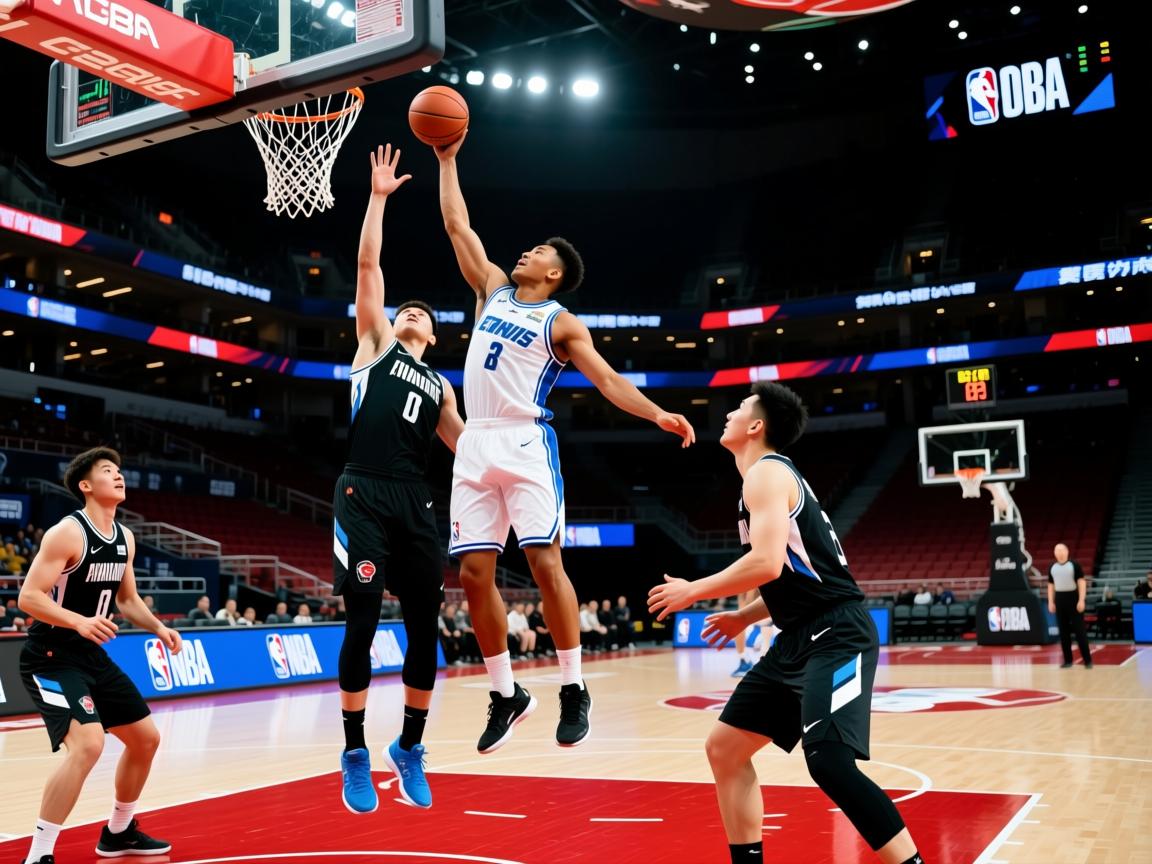 外援利用身高优势占据篮板优势 第3张