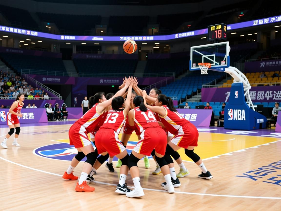 亚运女足赛事,团结拼搏赛场